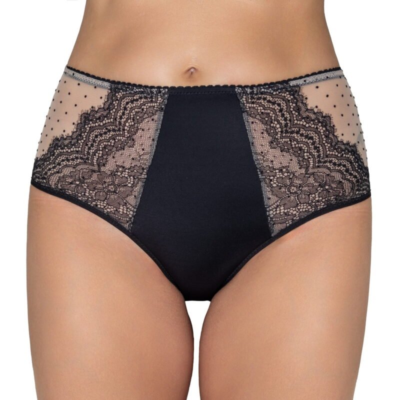 Desire black almond panties 2045